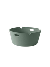 Restore Round Basket von Muuto - Staubgrün - Jacobsen Plus