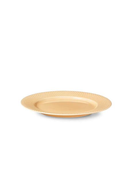 Rhombe Teller, Sand Ø27 cm von Lyngby Porcelæn - 4 - Jacobsen Plus