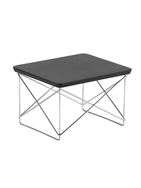 LTR Occasional Table von Vitra - Geräucherte Eiche / Gestell aus Chrom - Jacobsen Plus