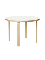 Aalto Table Round 90A, Ø100 cm von Artek