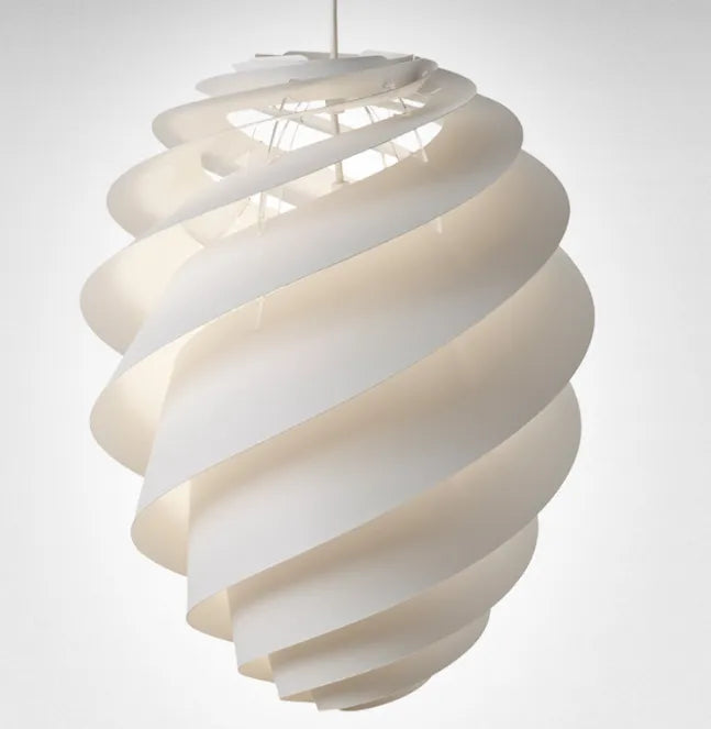 Swirl 2, Hvid fra Le Klint - Kunststoff - Weiß / Large (Ø: 55 cm, h: 70 cm) - Jacobsen Plus