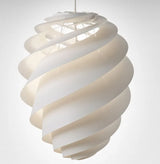 Swirl 2, Hvid fra Le Klint - Kunststoff - Weiß / Large (Ø: 55 cm, h: 70 cm) - Jacobsen Plus