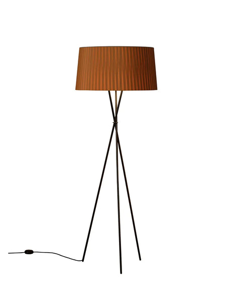 Tripode Gulvlampe fra Santa and Cole, mustard (G5) - 1 - Jacobsen Plus