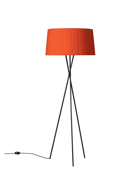 Tripode Stehleuchte von Santa and Cole, rot-amber (G5) - 2 - Jacobsen Plus