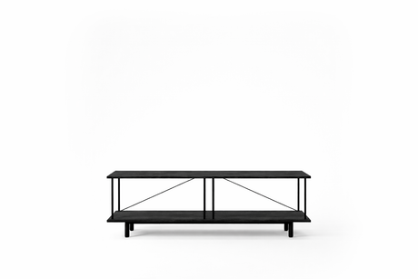 Seiton Regal 2 in Schwarz Eiche von Stellar Works - 1 - Jacobsen Plus