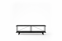 Seiton Regal 2 in Schwarz Eiche von Stellar Works