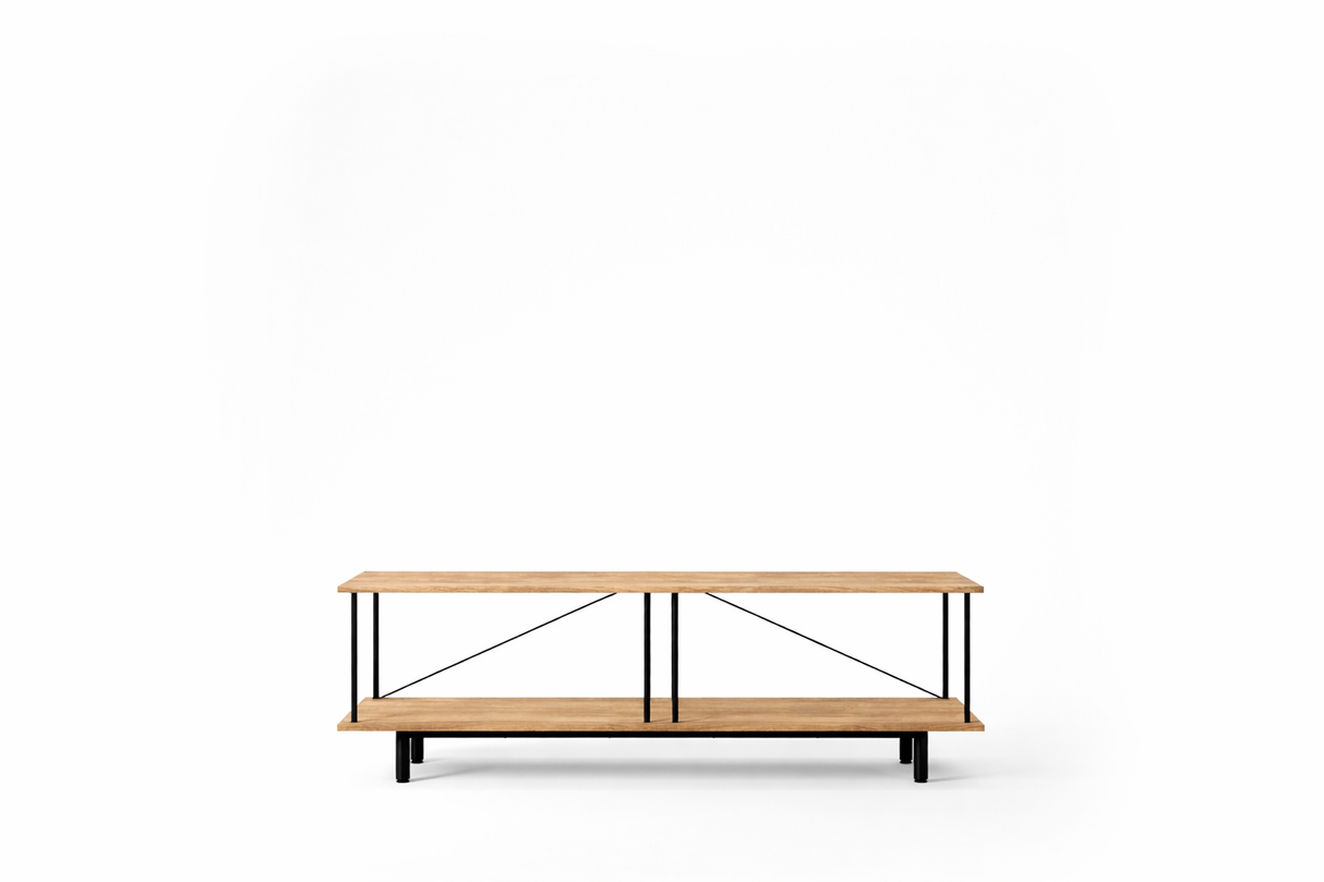 Seiton Regal 2 in Eiche von Stellar Works - 1 - Jacobsen Plus