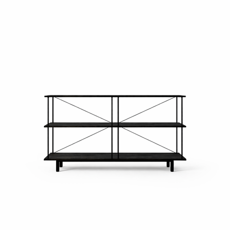 Seiton Regal 3 in Schwarz Eiche von Stellar Works - 1 - Jacobsen Plus