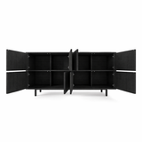 Seiton kabinet, høj, sort eg fra Stellar Works - 2 - Jacobsen Plus