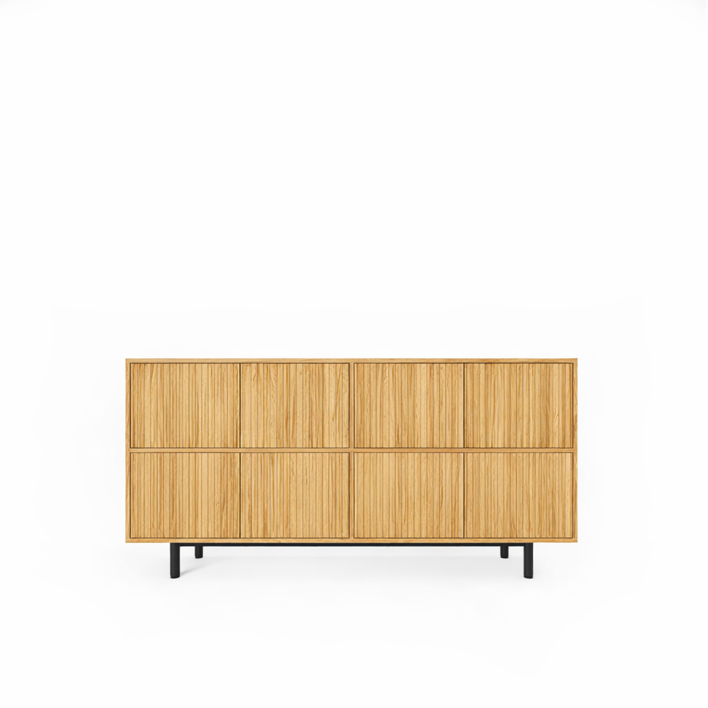 Seiton Kabin, hoch, Eiche von Stellar Works - 1 - Jacobsen Plus