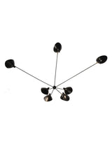 Spider Big Wall Lamp mit 7 festen Armen von Serge Mouille - 1 - Jacobsen Plus