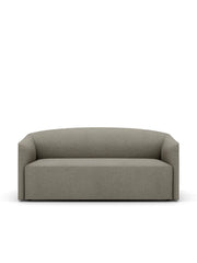 Shore Sofa 2 Seater Extended Base, dunkel taupe von New Works