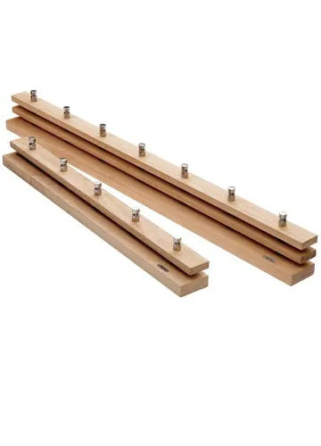 Skagerak Cutter Garderobenleiste von Fritz Hansen - Teak / 72 cm 5 Haken - Jacobsen Plus