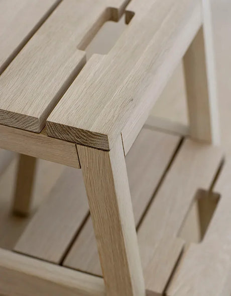 Skagerak Dania Trittleiter von Fritz Hansen - Teak - Jacobsen Plus