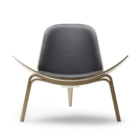 CH07 Shell Chair, Eiche öl/Thor 301 von Hans J. Wegner - 1 - Jacobsen Plus