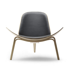 CH07 Shell Chair, Eiche öl/Thor 301 von Hans J. Wegner