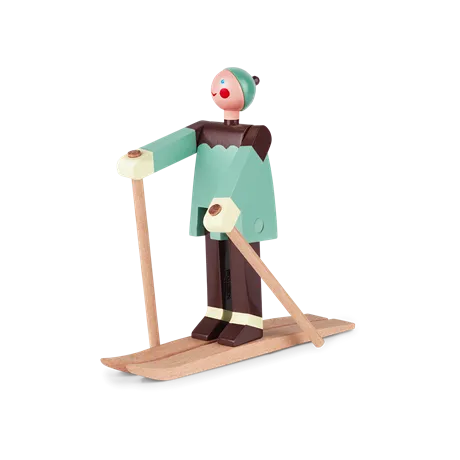 Skiläufer Boje von Kay Bojesen - 3 - Jacobsen Plus