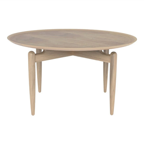 Slow Couchtisch Ø80 cm, Eiche von Stellar Works - 1 - Jacobsen Plus