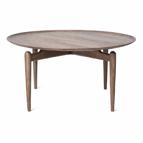 Slow Couchtisch Ø80 cm, Walnuss von Stellar Works - 1 - Jacobsen Plus