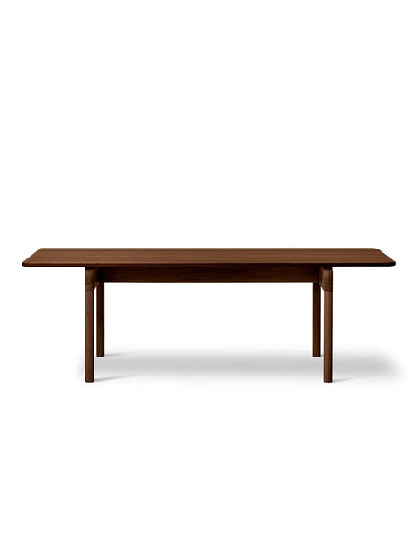 Post Esstisch 225 cm von Fredericia Furniture - Geräucherte Eiche - Jacobsen Plus