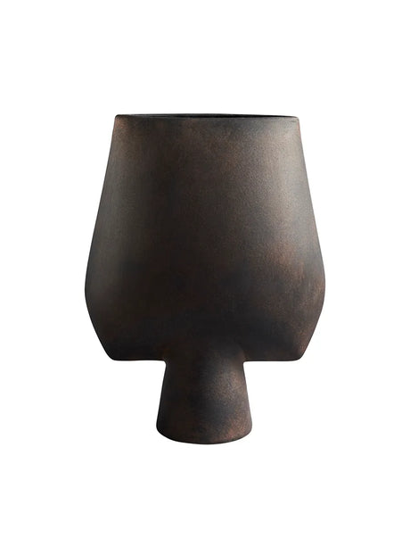 Sphere Vase Square - big, coffee von 101 Copenhagen - 1 - Jacobsen Plus