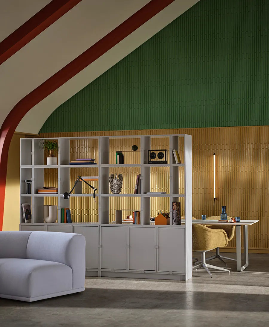 Stacked Storage System, office storage 2 von Muuto - 2 - Jacobsen Plus
