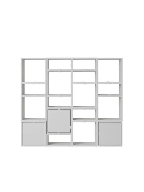 Stacked Storage System, Bücherregal 4 von Muuto - Eiche - Jacobsen Plus