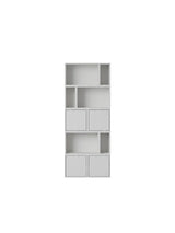 Stacked Storage System, Regal 8 von Muuto - Grey - Jacobsen Plus