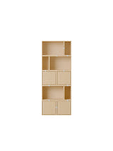 Stacked Storage System, Regal 8 von Muuto - Eiche - Jacobsen Plus