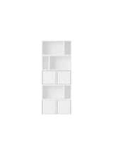 Stacked Storage System, Regal 8 von Muuto - Weiß - Jacobsen Plus
