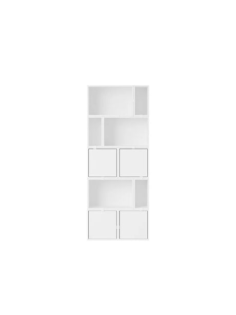 Stacked Storage System, Regal 8 von Muuto - Weiß - Jacobsen Plus