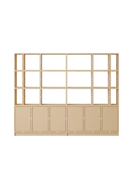 Stacked Storage System, office storage 2 von Muuto - Eiche - Jacobsen Plus