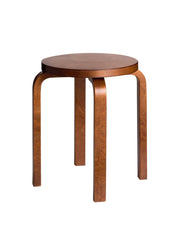 Stool E60, walnuss gebeizt von Artek