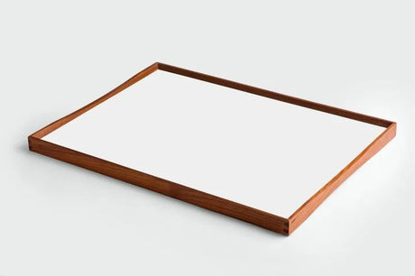 Vendebakke von Finn Juhl - Weiß-Schwarz / Groß 38 x 51 cm - Jacobsen Plus