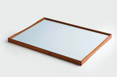 Vendebakke von Finn Juhl - Hellblau-Schwarz / Groß 38 x 51 cm - Jacobsen Plus