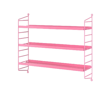 Pocket Metall Regal von String - Fuchsia - Jacobsen Plus
