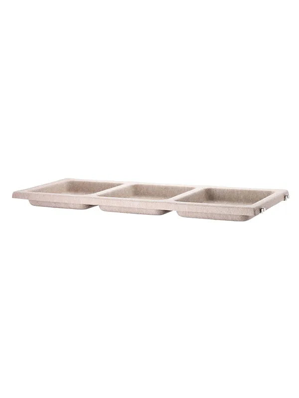 Skålhylde fra String - Beige (filt) - Jacobsen Plus