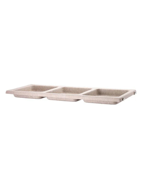 Skålhylde fra String - Beige (filt) - Jacobsen Plus