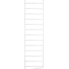 Weiß / 1 Stk - 75x20 cm