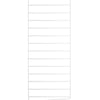 Weiß / 1 Stk - 75x30 cm