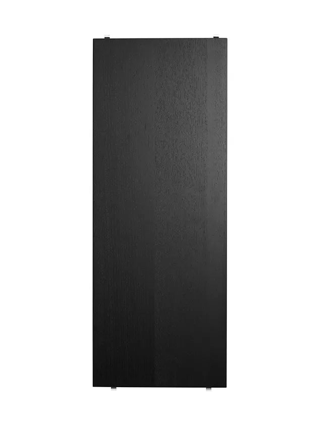 Hylde 30, 3 stk fra String - Sortlakeret ask / 58×30 cm - Jacobsen Plus