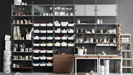 Büro, Bundle E von String - Weiß - weiß - Jacobsen Plus