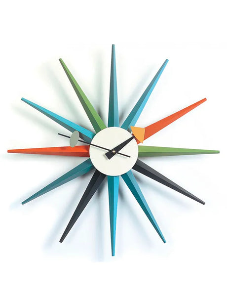 Sunburst Clock von Vitra - Mehrfarbig - Jacobsen Plus