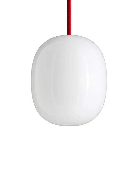 Superæg Pendelleuchte von Piet Hein - Rot / H: 20 cm - Jacobsen Plus