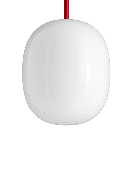 Superæg Pendelleuchte von Piet Hein - Rot / H: 30 cm - Jacobsen Plus