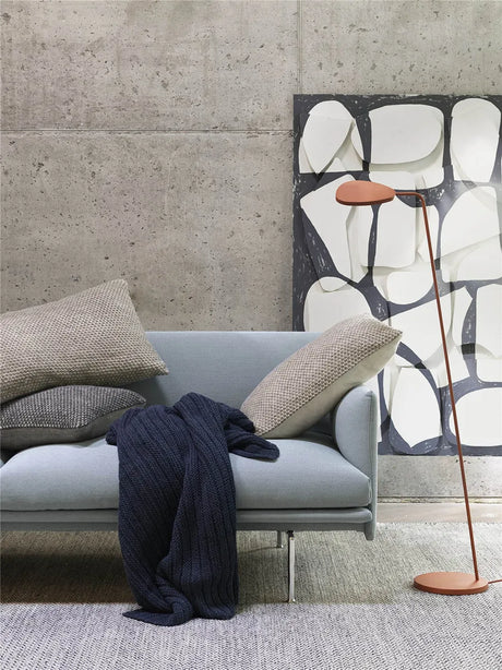 Outline 2 Pers. Sofa von Muuto - Cognacfarbenes Refine-Leder - Jacobsen Plus