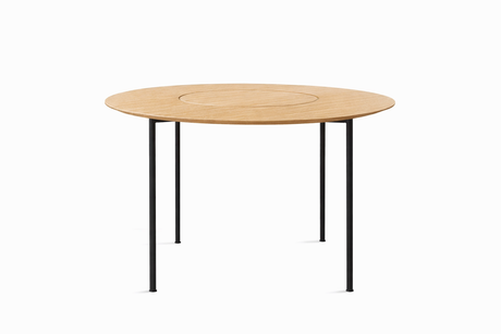 Crawford rundes Esstisch 2, Ø120cm, Eiche von Stellar Works - 1 - Jacobsen Plus