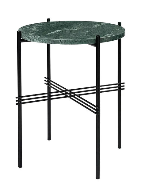 Gamfratesi TS Tisch Ø40 von GUBI - Grün - Schwarz - Jacobsen Plus