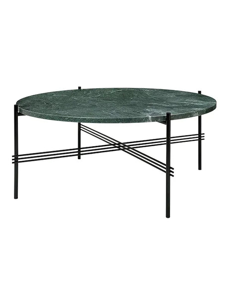 Gamfratesi TS Tisch Ø80 von GUBI - Grün - Schwarz - Jacobsen Plus