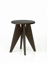 Tabouret Bois von Vitra - Lackiert Dunkelgebeizt Eiche - Jacobsen Plus